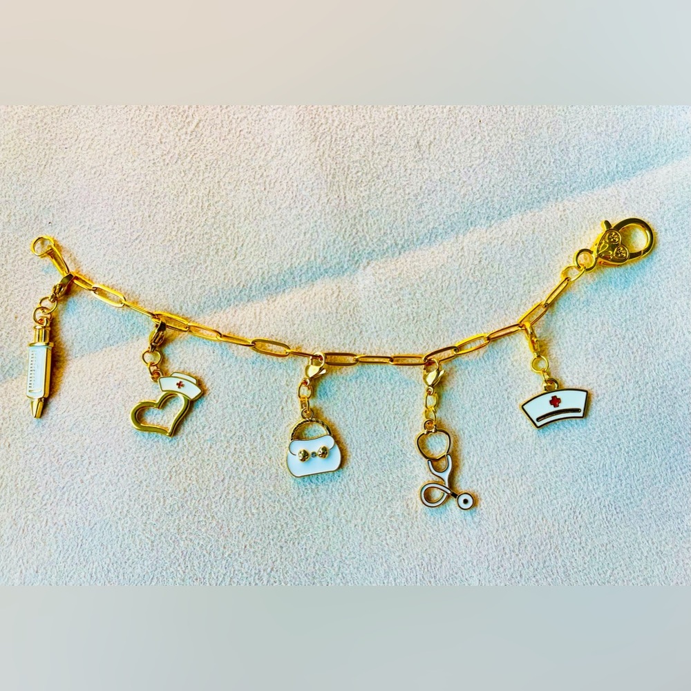 HANDMADE “NURSE” BRACELET